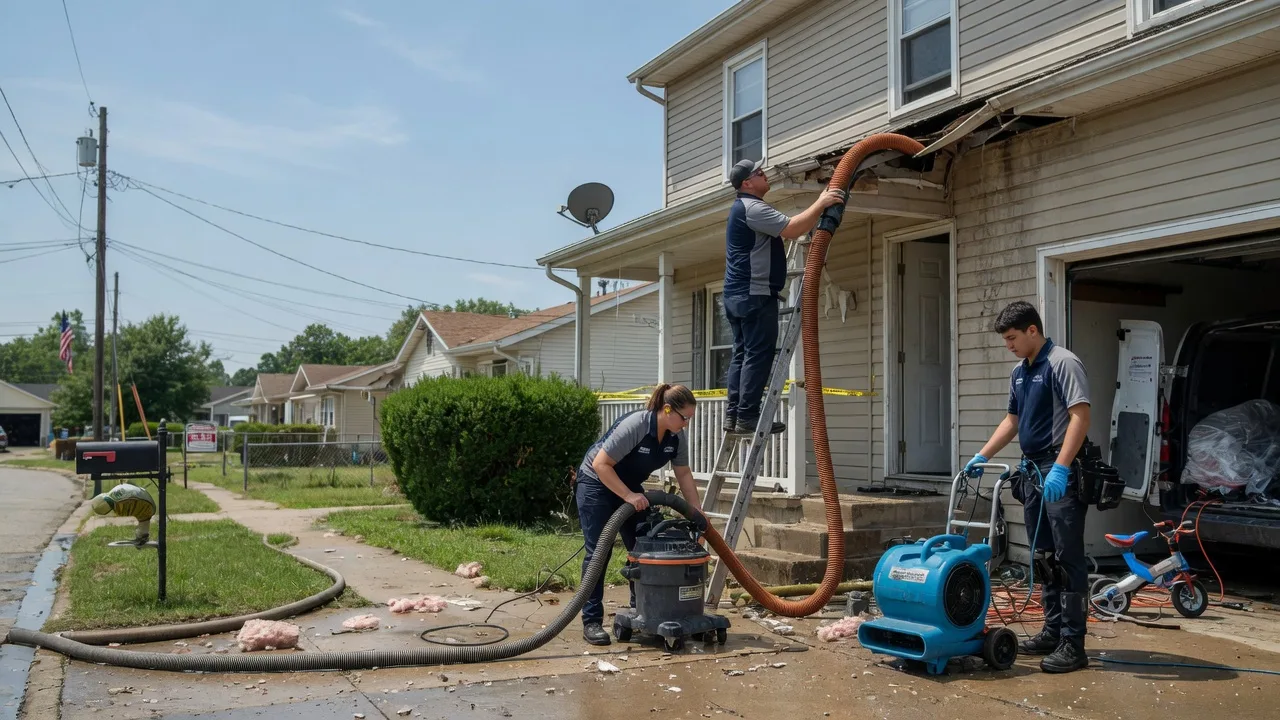 Water Damage Restoration in Hesston, KS near me
